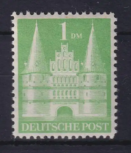 Bizone 1948 Bauten Holstentor 1 DM Mi.-Nr. 97a I Y B postfrisch **