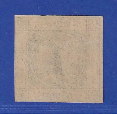 Baden 1851 Ziffer 1 Kreuzer Mi.-Nr. 1b (*)