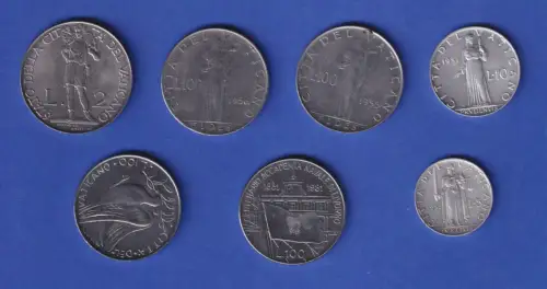 Vatikan 1941 - 1981   Lot 7 Münzen
