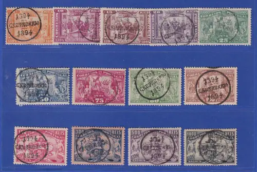 Portugal 1894 Heinrich der Seefahrer Mi.-Nr. 96-108 Satz kpl. mit So.-O