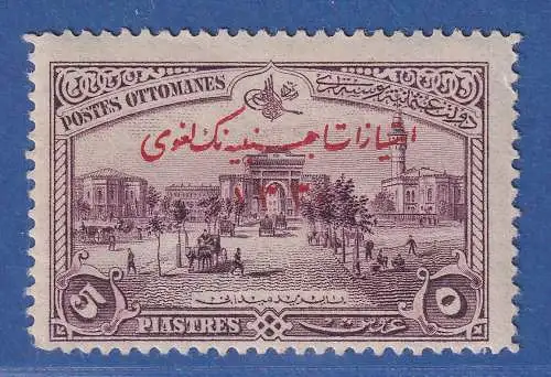 Türkei 1914 5 Pia Mi.-Nr. 257 ungebraucht *   ANSEHEN !