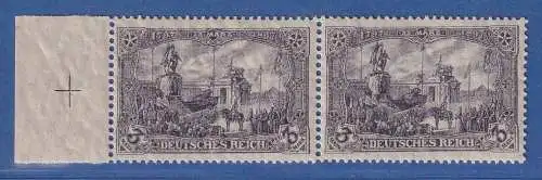 Deutsches Reich 3 Mark Mi.-Nr. 96IIBb waagerechtes Paar **