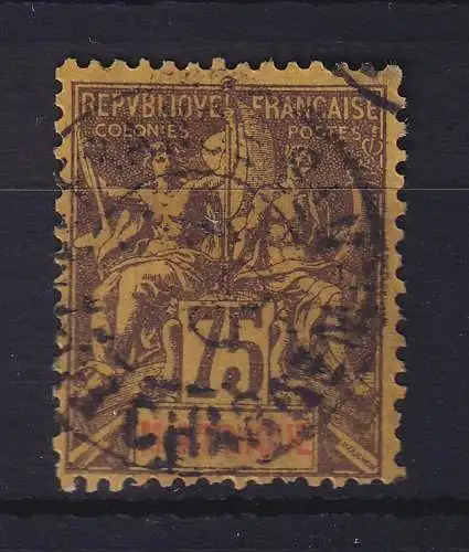 Martinique  Freimarke 75 C. Mi.-Nr. 37 gestempelt