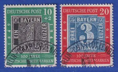 Bundesrepublik 1949 Bayern 1 und 3 Mi.-Nr. 113-114 mit So.-BERLIN gpr. SCHLEGEL