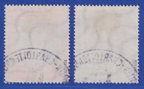 Bundesrepublik 1949 Bayern 1 und 3 Mi.-Nr. 113-114 mit So.-BERLIN gpr. SCHLEGEL