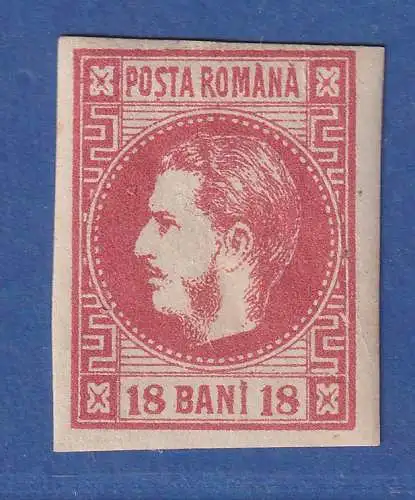 Rumänien 1868 Fürst Karl I. 18 Bani Mi.-Nr. 20 ungebraucht *