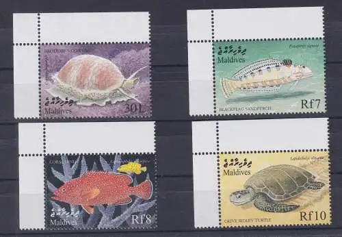 Malediven Fische ex Mi.-Nr. 3291-96  postfrisch ** / MNH 