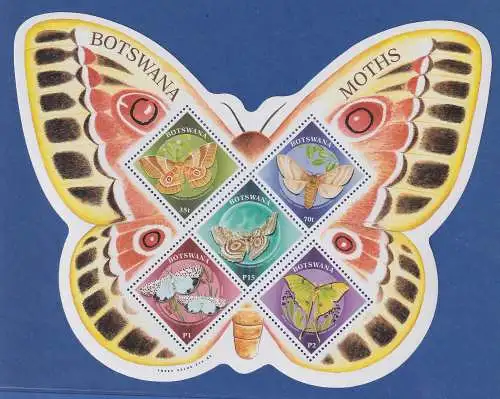 Botswana 2000 Schmetterlinge Mi.-Nr. Block 32  postfrisch **