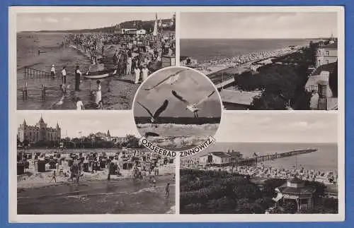 Alte AK Ostseebad Zinnowitz ungelaufen um 1930-40 