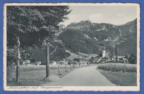 Alte AK Niederaschau mit Kampenwand  ungelaufen um 1920-1940
