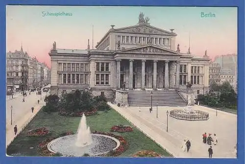 Alte AK Berlin Schauspielhaus   ungelaufen 