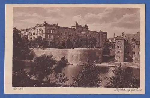 Alte AK Kassel Regierungsgebäude , ungelaufen