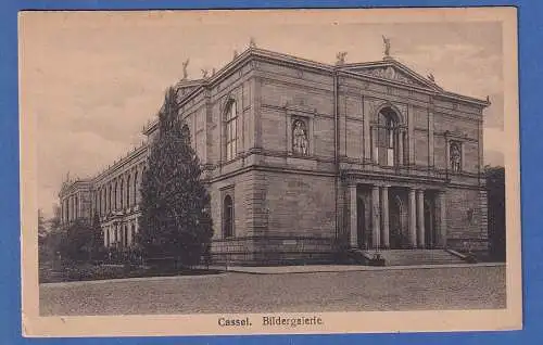 Alte AK Kassel Bildergalerie , ungelaufen