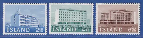 Island 1962 Neubauten Mi.-Nr. 361-63 Satz kpl. ** 