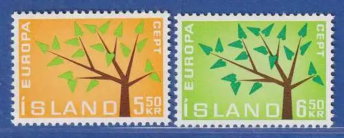 Island 1962 Europa Mi.-Nr. 364-65 Satz kpl. ** 