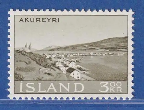 Island 1963 Landschaften Akureyri Mi.-Nr. 372 ** 