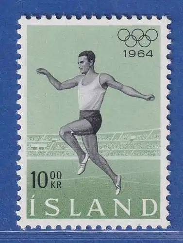 Island 1964 Olympische Sommerspiele Tokio  Mi.-Nr. 387 **