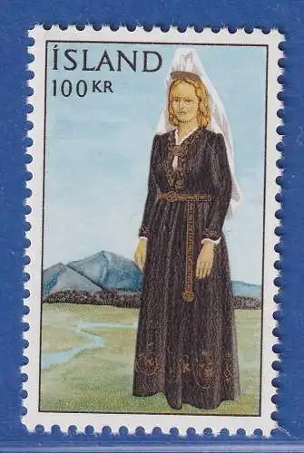 Island 1965 Isländische Nationaltracht Mi.-Nr. 398 ** 