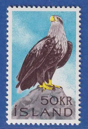 Island 1966 Einheimische Fauna Seeadler Mi.-Nr. 399 ** 