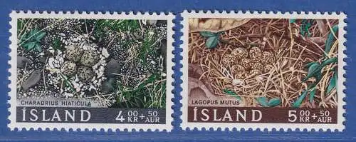 Island 1967 Gelege Mi.-Nr. 413-14 Satz kpl. ** 