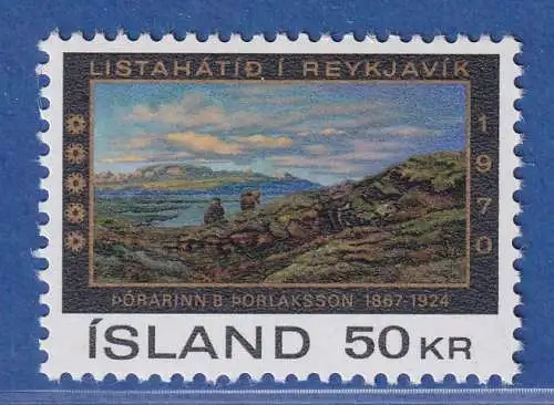 Island 1970 Kunstfestival, Reykjavik Mi.-Nr. 446 ** 