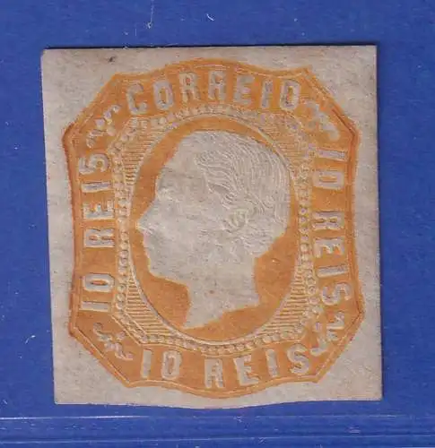 Portugal 1862 König Luis I. 10 Reis Mi.-Nr. 13 ungebraucht *