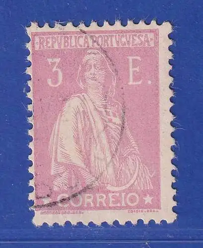 Portugal 1926 Ceres 3 Escudos Mi.-Nr. 294 gestempelt