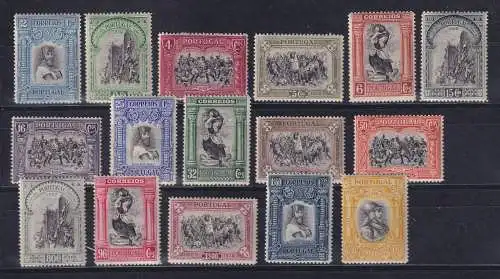 Portugal 1928 Geschichte Portugals Mi.-Nr. 456-471 Satz kpl. ungebraucht *
