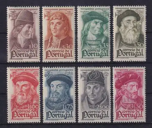 Portugal 1945 Historische Seefahrer Mi.-Nr. 673-680 Satz kpl. ungebraucht *