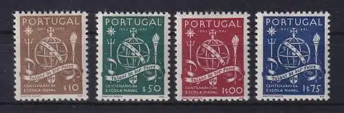 Portugal 1945 Marineschule Mi.-Nr. 689-692 Satz kpl. ungebraucht *