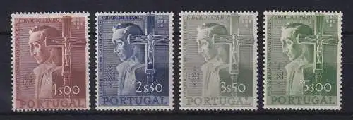 Portugal 1954 Gründung von Sao Paulo (Brasilien)  Mi.-Nr. 831-834  ungebraucht *