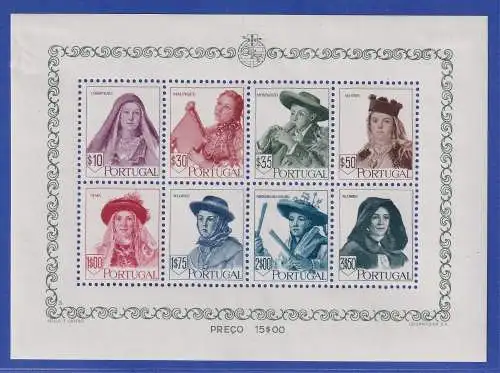 Portugal 1947 Volkstrachten  Mi.-Nr. Block 13 ungebraucht *