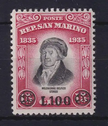 San Marino 1948 Melchiorre Delfico  Mi.-Nr. 402 ungebraucht *