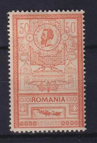 Rumänien 1903 Neue Post Bukarest  Mi.-Nr. 157 ungebraucht *