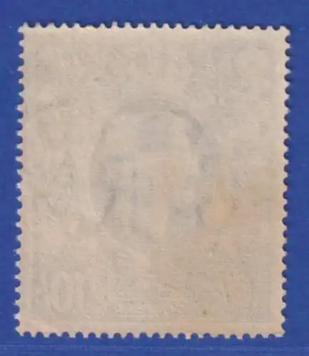 Großbritannien 1939 King George VI. 10 Shilling schwarzkobalt Mi-Nr. 214 ungebr.