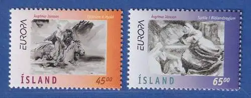 Island 1997 Europa: Sagen und Legenden Mi.-Nr. 872-73 Satz kpl. ** 