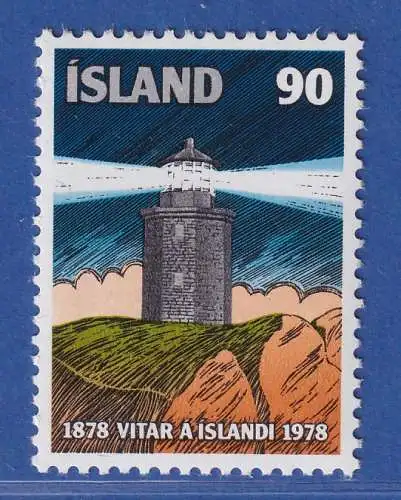 Island 1978 Leuchttürme Mi.-Nr. 537 ** 