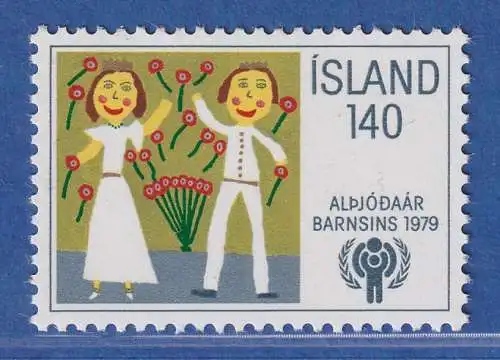Island 1979 Internationales Jahr des Kindes Mi.-Nr. 543 ** 