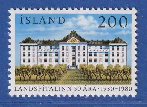 Island 1980 Landeskrankenhaus Mi.-Nr. 561 ** 