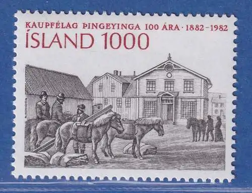 Island 1982 Geschäftshäuser in Húsavik Mi.-Nr. 583 ** 