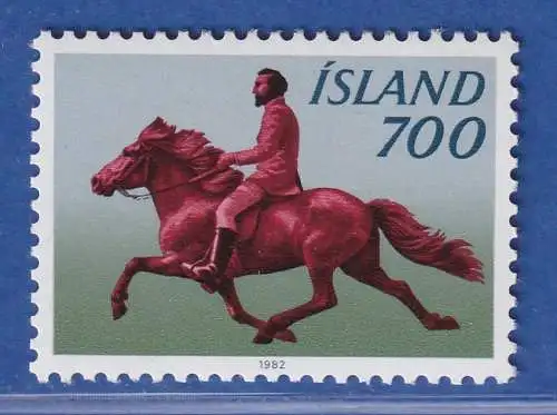 Island 1982 Reitsport Mi.-Nr. 584 ** 