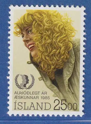 Island 1985 Internationales Jahr der Jugend Mi.-Nr. 635 ** 