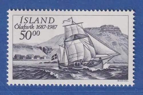 Island 1987 Handelsschiff Svanur Mi.-Nr. 663 ** 