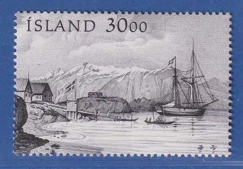 Island 1987 Tag der Briefmarke Mi.-Nr. 672  ** 