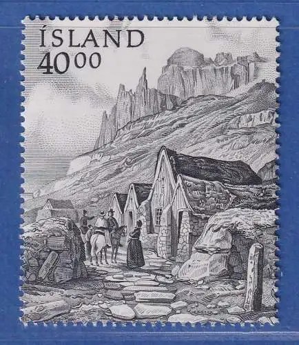 Island 1988 Tag der Briefmarke Blockeinzelmarke Mi.-Nr. 693 **