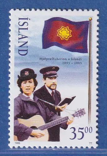 Island 1995 Heilsarmee Mi.-Nr. 818 ** 