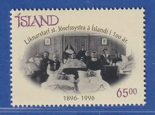 Island 1996 100 Jahre Orden der St-Joseph-Schwestern Mi.-Nr. 854 ** 