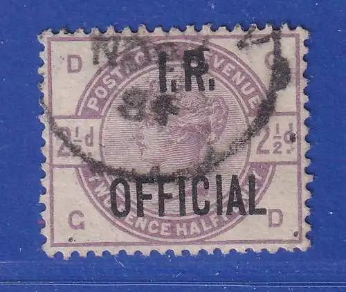 Großbritannien 1885 Dienstmarke für das Finanzministerium Mi.-Nr. 43 mit Rund-O 