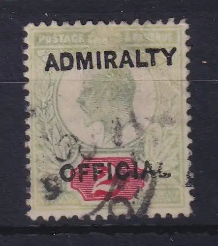 Großbritannien 1903 Dienstmarke für die Admiralität Mi.-Nr. 4 I gestempelt