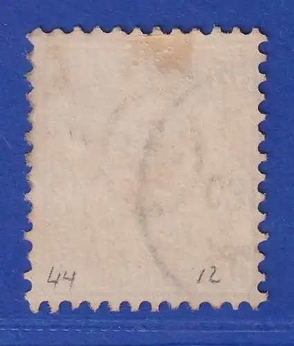 Schweiz 1881 Sitzende Helvetia 15 C gelb Mi.-Nr. 39 gestempelt